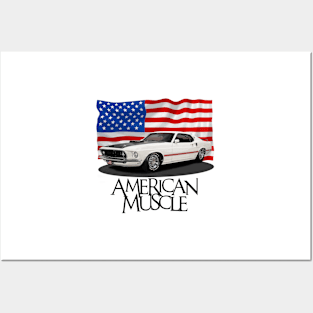 American Muscle Cars Posters and Art